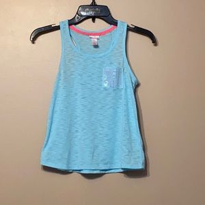 Justice Blue Tank, 10